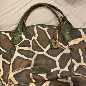 Dooney & Bourke Giraffe Print Bag